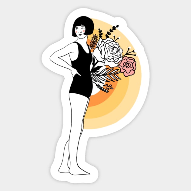 Girl power Sticker by jillobeans